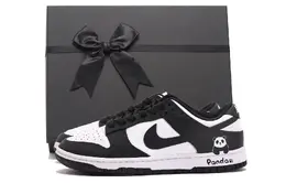 Nike Кроссовки для скейтбординга Dunk Coverage, устойчивые к истиранию, низкие, унисекс, черные, белые hf5441-100(team拾伍-男女同款黑白一sbox) | black white