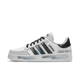 Adidas Кроссовки для скейтбординга Neo Flight Journal, устойчивые к истиранию и скольжению, унисекс, синие, белые fx8707(teamm-飞行日记) | black white