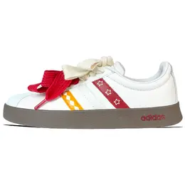 Adidas Кроссовки для скейтбординга VL COURT 2.0, износостойкие, низкие, унисекс, красные, желтые id6015（team1360-狂恋） | red yellow