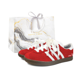 Adidas Женские кроссовки Stadt Sicily Rubies Box, устойчивые к истиранию, низкие, немецкие, красные jr6342(team737-西西里红宝石礼袋） | red