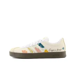 Adidas Кроссовки для скейтбординга Vl Court Classic, устойчивые к истиранию, с низким верхом, унисекс, бежево-желтые jq2470(team1062-多氧森林） | ecru