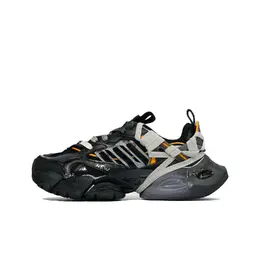 Adidas Кроссовки Runner Anti Slip с низким верхом, износостойкие, унисекс, черные, оранжевые jr3086(teamm-赛特) | black orange