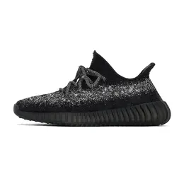Низкие повседневные кроссовки Yeezy Boost 350 V2, унисекс, черные Adidas, Black by9612(team1007-星辰旋律) | black