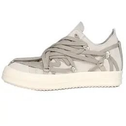 /RO Кроссовки Megalace Low Top для скейтбординга, женские, серые Rick Owens, Original Shoe Box Included rp01e7882lvsw1-411 | original shoe box included