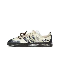 Adidas Кроссовки для скейтбординга VL COURT 2.0 с противоскользящей подошвой, устойчивые к истиранию, унисекс, бежево-черные hq1802(team584-星际旅者) | beige black