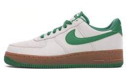 Кроссовки Nike Air Force 1 Low Light Bone Aloe Verde, зеленый aj7282-003 | white/green