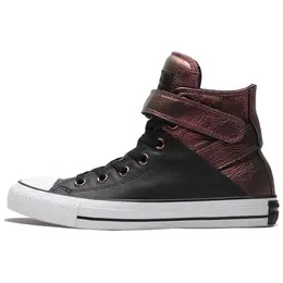 Converse Кроссовки для скейтбординга CHUCK TAYLOR с противоскользящим износостойким верхом, женские, красные, черные 558311c | red black
