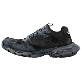 Balenciaga Низкие массивные кроссовки Track 3.0, женские, черно-синие 737294w3rfa1000 | black