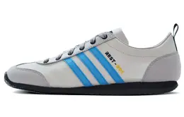 Adidas VS JOG 2.0 износостойкие повседневные низкие кроссовки унисекс серебристо-серо-синего цвета jr4653(team311-赛车灰蓝) | silver gray blue