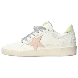 Низкие женские кроссовки для скейтбординга Ball Star цвета экрю Golden Goose, Ecru gwf00117.f006819.12164 | ecru