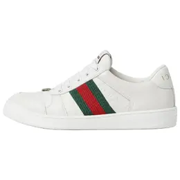 Gucci Кроссовки Women's Screener 'GG Embossed White Green Red' Women's 798854 aadu0 9094 | white