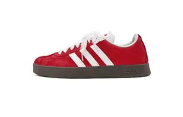 Adidas Кроссовки для скейтбординга VL COURT 2.0 Low Top, унисекс, красные hq1802(team505-草莓恋恋恋） | red