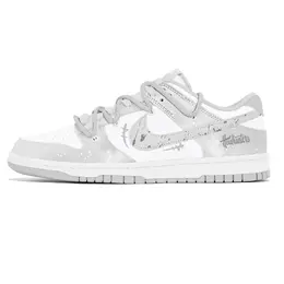 Женские серые кроссовки для скейтбординга Dunk, устойчивые к истиранию Nike, Gray dd1503-103(team778-铝灰契约) | gray