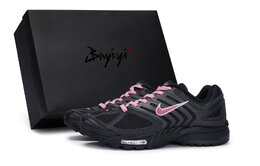 Nike Кроссовки Air Pegasus 2K5 с антискользящим покрытием, износостойкие, унисекс, цвет: черный, розовый hv1792-001(team80-星域探险玫红s-box) | black pink