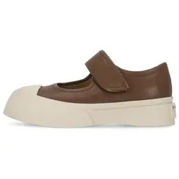 Женские кроссовки Mary Jane с круглым носком Marni, Brown snzw003120p722600m28 | brown