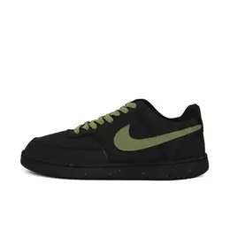 Nike Кроссовки Court Vision с низким верхом, противоскользящие и износостойкие, унисекс, цвет черный/зеленый dh2987-002（team275-抹茶） | black