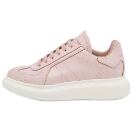 Alexander McQueen Кроссовки Oversized Retro Pink Women's 808180whacj5494 | original shoe box included