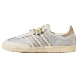 Женские кроссовки для скейтбординга SAMBA OG, износостойкие, светло-серые Adidas, Wonder White/Bright White/Light Gray jq2616 | wonder white/bright white/light gray