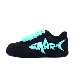 Nike Кроссовки Court Vision Great White Shark с противоскользящим покрытием, устойчивые к истиранию, низкие, для скейтбординга, унисекс, сине-черные dh2987-002（team633-大白鲨蓝色) | blue black