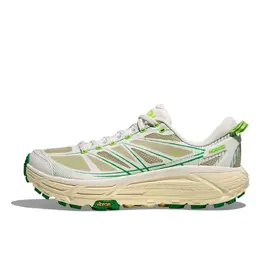 Hoka One One Кроссовки для бега по пересеченной местности Mafate Speed 2 с низким дышащим износостойким верхом, унисекс, белые и зеленые 1126851-wtfr | white green