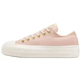 Converse Женские низкие кеды Chuck Taylor All Star Lift из парусины, розовые a12584c | pink