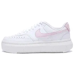 Nike Кроссовки Court Vision Alta White Sail Pink Foam Women dz5394-105 | white pink