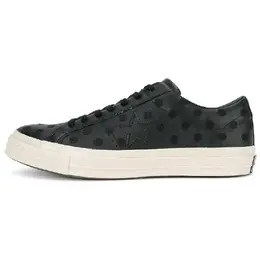 Converse Нескользящие износостойкие низкие кроссовки для скейтбординга унисекс, черные 155716c | black