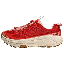 Hoka One One Кроссовки для бега Mafate Three 2, износостойкие, низкие, повседневные, унисекс, красные 1141572-tvr | red