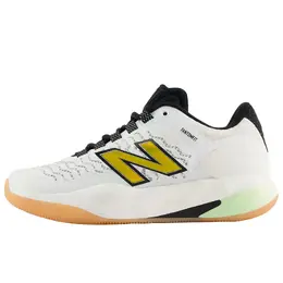 New Balance Теннисные кроссовки Fresh Foum X CT Rally V2 Breathable Support Low Top женские, белые, черно-золотые wchrall2 | white black gold
