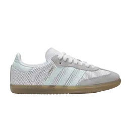 Кроссовки Adidas Wmns Samba OG 'White Mint Grey', белый cg6108 | cloud white/ice mint/grey one