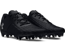 Кроссовки Under Armour Magnetico Select 3.0 FG, цвет Black/Black/Metallic Silver 9919363 | black/black/metallic silver