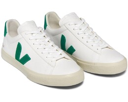 Кроссовки Veja Campo, цвет Extra White/Emeraude 9347594 | extra white/emeraude