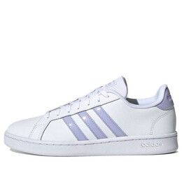 Кроссовки гранд корт Adidas, белый gv7147 | white/purple