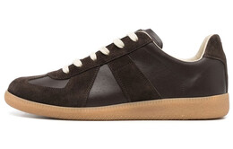 Низкие кожаные кроссовки Replica Maison Margiela s58ws0109p1895t2186