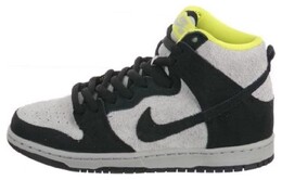 Кроссовки Nike SB Dunk High Black Base Grey, серый/черный 305050-017 | gray/black