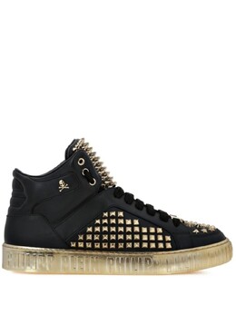 Philipp Plein высокие кеды, черный aadsusc0625ple005n | черный