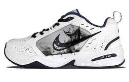 Кроссовки Air Monarch 4 Chunky унисекс с низким верхом черного/белого цвета Nike 415445-102(team58-不见兰亭) | black/white