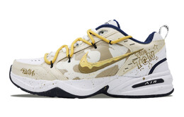 Кроссовки Nike Air Monarch 4 Chunky Sneakers Unisex Low-top White/Beige, светло-желтый 415445-102(team92-男女同款ten) | light yellow