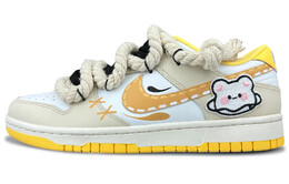 Кроссовки для скейтбординга Dunk женские с низким верхом бежево-желтый Nike dd1503-002(team79-女款黄油假日) | light yellow