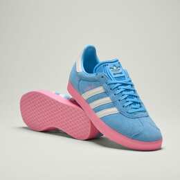 Кроссовки Adidas Gazelle Inter Miami CF Shoes, цвет Semi Blue Burst/White Tint/Bliss Pink jr4178 | semi blue burst/white tint/bliss pink