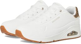 Кроссовки Skechers Uno - Jungle Nite, цвет White/Leopard 10014184 | white/leopard
