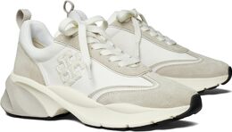 Кроссовки Tory Burch Good Luck Trainer, цвет Bianco/Bianco/Fossil Stone 9607148 | bianco/bianco/fossil stone