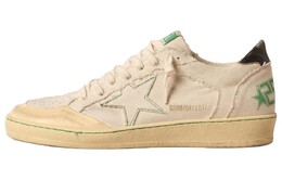 Кроссовки Golden Goose Women's Ball Star 'Vanilla Green Stitching', зеленый gwf00327.f004540.11496 | beige/green