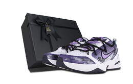 Кроссовки Nike Air Monarch 4 Chunky Sneakers Unisex Low-top Purple/black/white, фиолетовый 415445-102(team58-赛博朋克s-box) | violet
