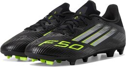 Кроссовки Adidas F50 League Firm Ground Soccer Cleats, цвет Black/Iron Metallic/Lucid Lemon 10000335 | black/iron metallic/lucid lemon