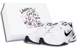 Кроссовки Nike Air Monarch 4 Chunky Sneakers Unisex Low-Top Black 415445-102(team58-放青松s-box) | white