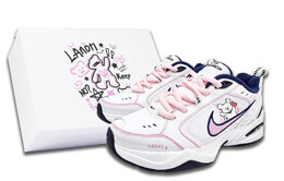 Кроссовки Nike Air Monarch 4 Chunky Sneakers Unisex Low-top Pink, белый 415445-102(team58-被宠爱的公主s-box) | white