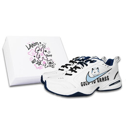 Кроссовки Nike Air Monarch 4 Chunky Sneakers Unisex Low-Top Black 415445-102(team58-浪漫小狗s-box) | white
