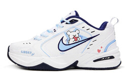 Кроссовки Nike Air Monarch 4 Chunky Sneakers Unisex Low-Top Blue 415445-102(team58-爱你的小忠犬) | white