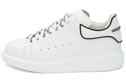 Кроссовки Alexander McQueen Oversized Women's, белый/черный 621056whxmt9074